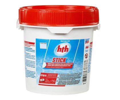 HTH chloor sticks 300 gram 4,5 kg