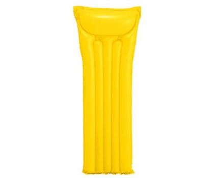 Intex luchtbed geel