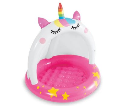 Intex roze eenhoorn babyzwembad