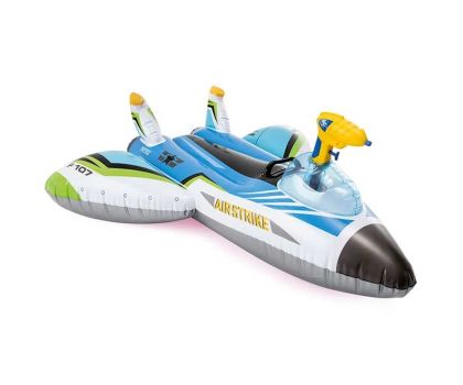 Intex Vliegtuig Ride-On | blauw
