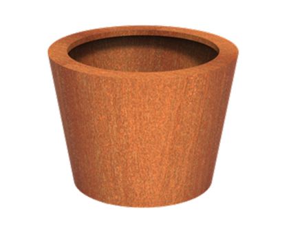 ADEZZ Cortenstaal plantenbak Conic | 80Ø x 60 cm