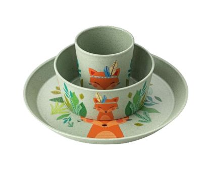 Koziol Bio Harry campingservies set 3 stuks