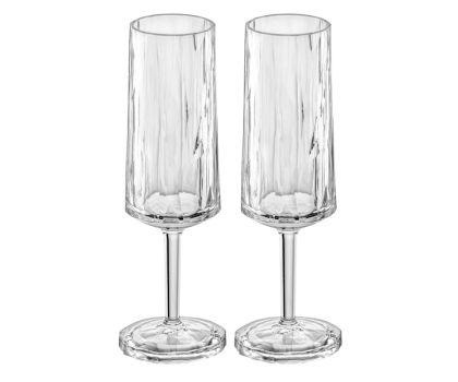 Koziol Kunststof Champagneglas Club No. 14 10 cl 2 stuks
