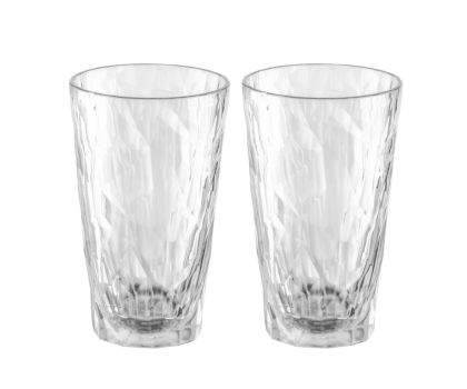 Koziol Kunststof Frisdrankglas Club No. 6 30 cl 2 stuks