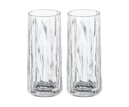 Koziol Kunststof Longdrinkglas Club No. 3 25 cl 2 stuks