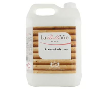 La Belle Vie stoombadmelk rozen 5 liter
