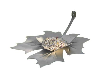 Heeej Leaf Me vogelvoederschaal | Pearl Beige 