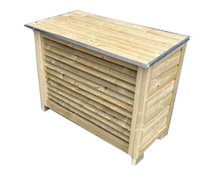 Lutra omkasting voor airco of warmtepomp