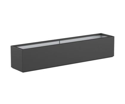 Adezz Polyester plantenbak Carrez | 200 x 40 x 40 cm