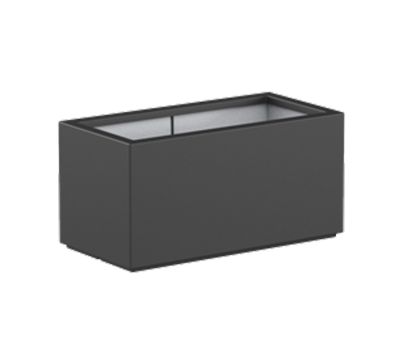 Adezz Polyester plantenbak Carrez | 80 x 40 x 40 cm