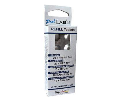 Pool Lab watertester navullingstabletten