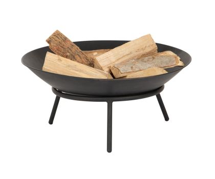Practo Garden vuurschaal | rond met hout 