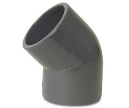 Cepex PVC knie 45 graden 75 mm x 75 mm