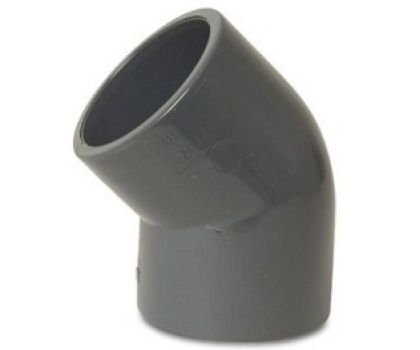 Cepex PVC knie 45 graden 50 mm x 50 mm