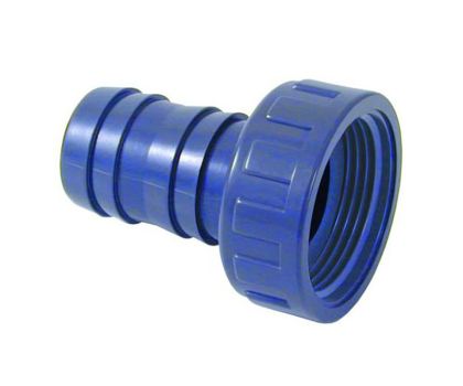 PVC slangtule met wartel 1½" binnendraad x 40mm