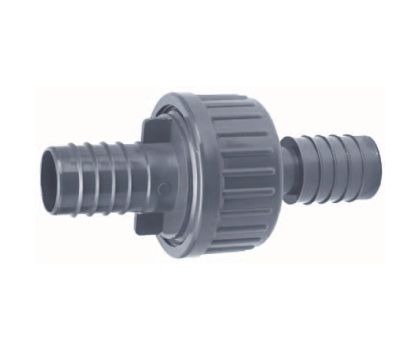 PVC terugslagklep met tule 21 mm