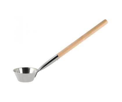 Rento RVS sauna lepel zijkant