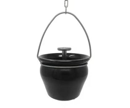 Sauna aroma opgietpot met druppelventiel