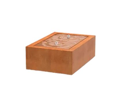 ADEZZ watertafel cortenstaal 120 x 80 x 40 cm