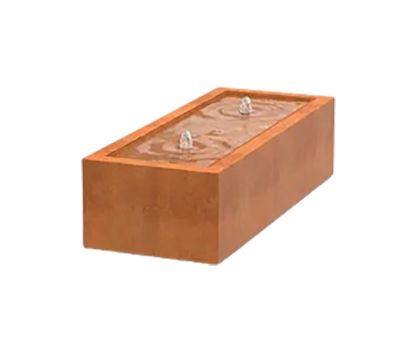 ADEZZ watertafel cortenstaal  150 x 80 x 40 cm
