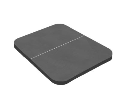 Spa cover HotSpring Grandee/Vista/Summit - 253 x 229 cm Weathershield Grey
