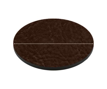 Spa cover Ø 201 cm walnut