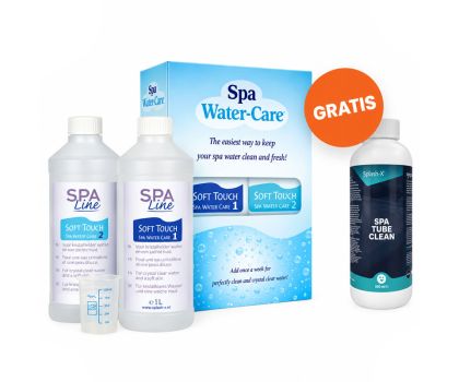 Spa Line Water-Care All in One onderhoudspakket + Gratis Splash-X Spa Tube Clean