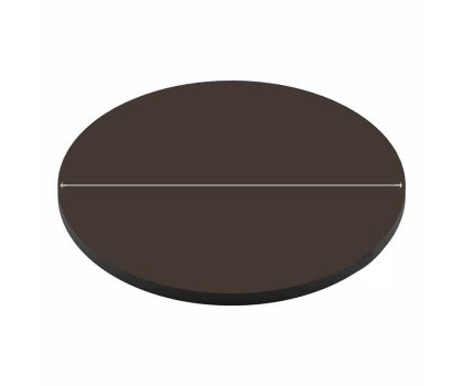 Spa cover Ø 221 cm | Weathershield Mahogany