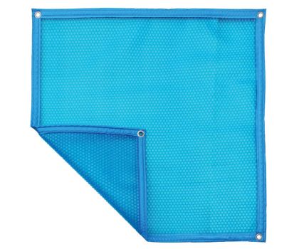 Splash-X Solar Zomerzeil 400 micron blauw | ovaal model