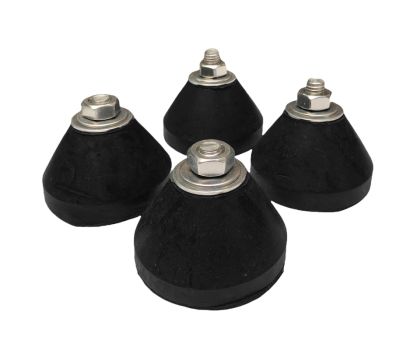 Splash-X trillingsdempers voor warmtepomp