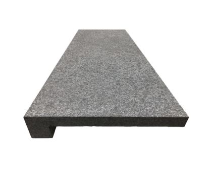 Splash-X zwembad randtegel basalt | 100 x 30 cm
