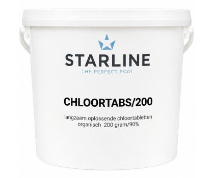 Starline chloortabletten 90/ 200grams 5kg