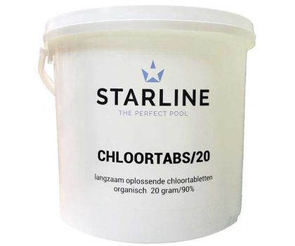 Starline chloortabletten 90/20 5 kg