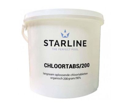 Starline chloortabletten 90/ 200grams 5kg