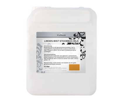 Stoombad melk limoen-mint 10 liter