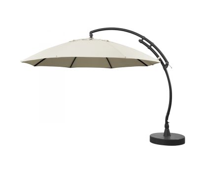 Sun Garden parasol rond beige Ø 375 cm
