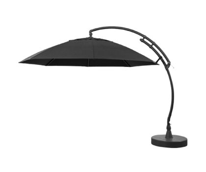 Sun Garden parasol rond antraciet | Ø 375 cm
