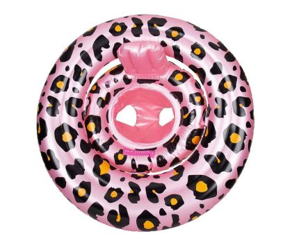 Swim Essentials Baby float Panterprint roze | 0-1 jaar