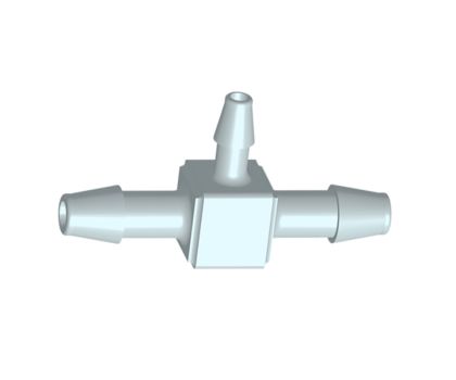 T-stuk PP verloop 10 x 4 x 10mm