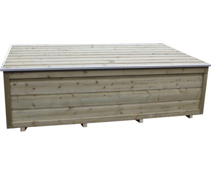 Lutra Tuinkist 190 x 67 x 67cm met gasveren