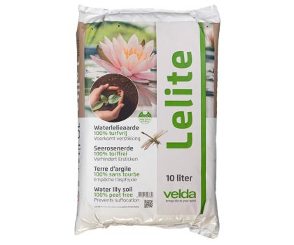 Velda Lelite turfvrije vijveraarde voor waterlelies 10 liter