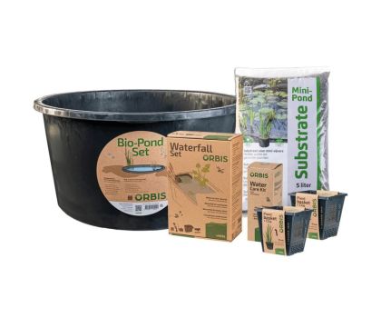 Velda Orbis mini-vijver set met waterval Ø 66 cm