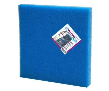 VT filterschuim middel blauw 100x50x2cm
