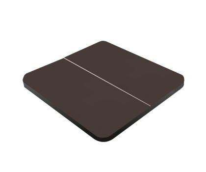 Spa cover Hotspring Envoy - 226 x 234 cm Weathershield Mahogany