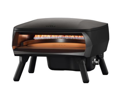 Witt Piccolo gas pizza oven Ø 41 cm Mat Zwart voorkant