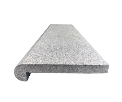 Zwembad randtegel graniet G654 ronde neus 100 x 30 cm