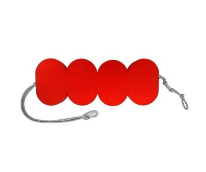 Zwemgordel 4 drijvers rood