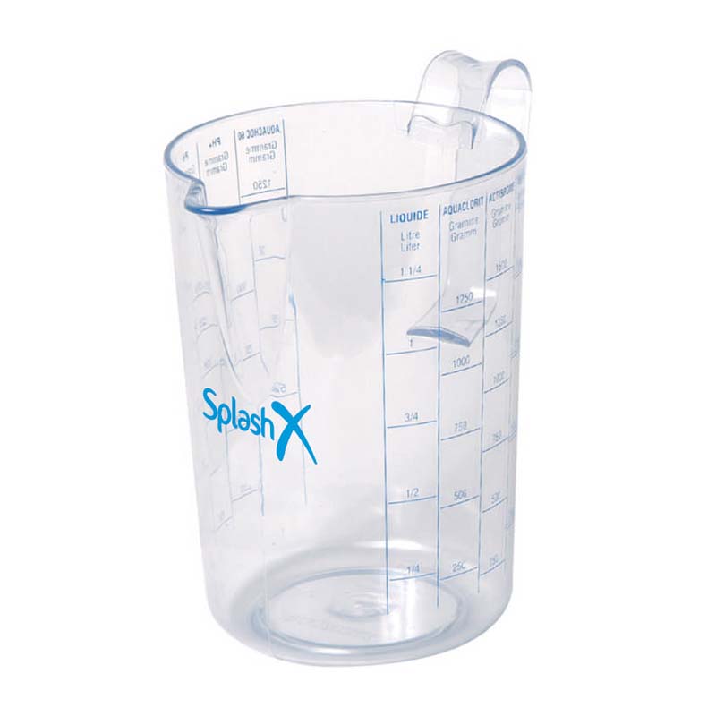 Splash-X Doseerbeker voor zwembadchemicaliën