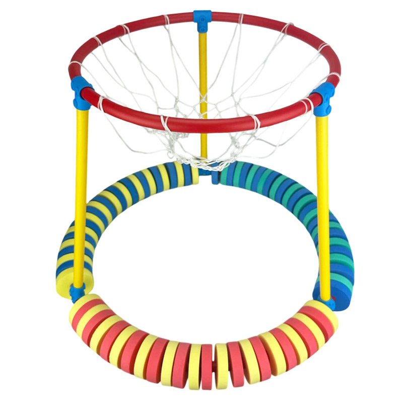 Drijvende kleurrijke basket foam