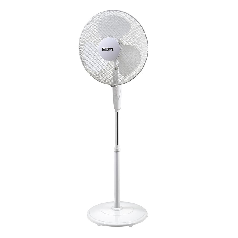 EDM staande ventilator verstelbaar 45W | 110 – 130 cm